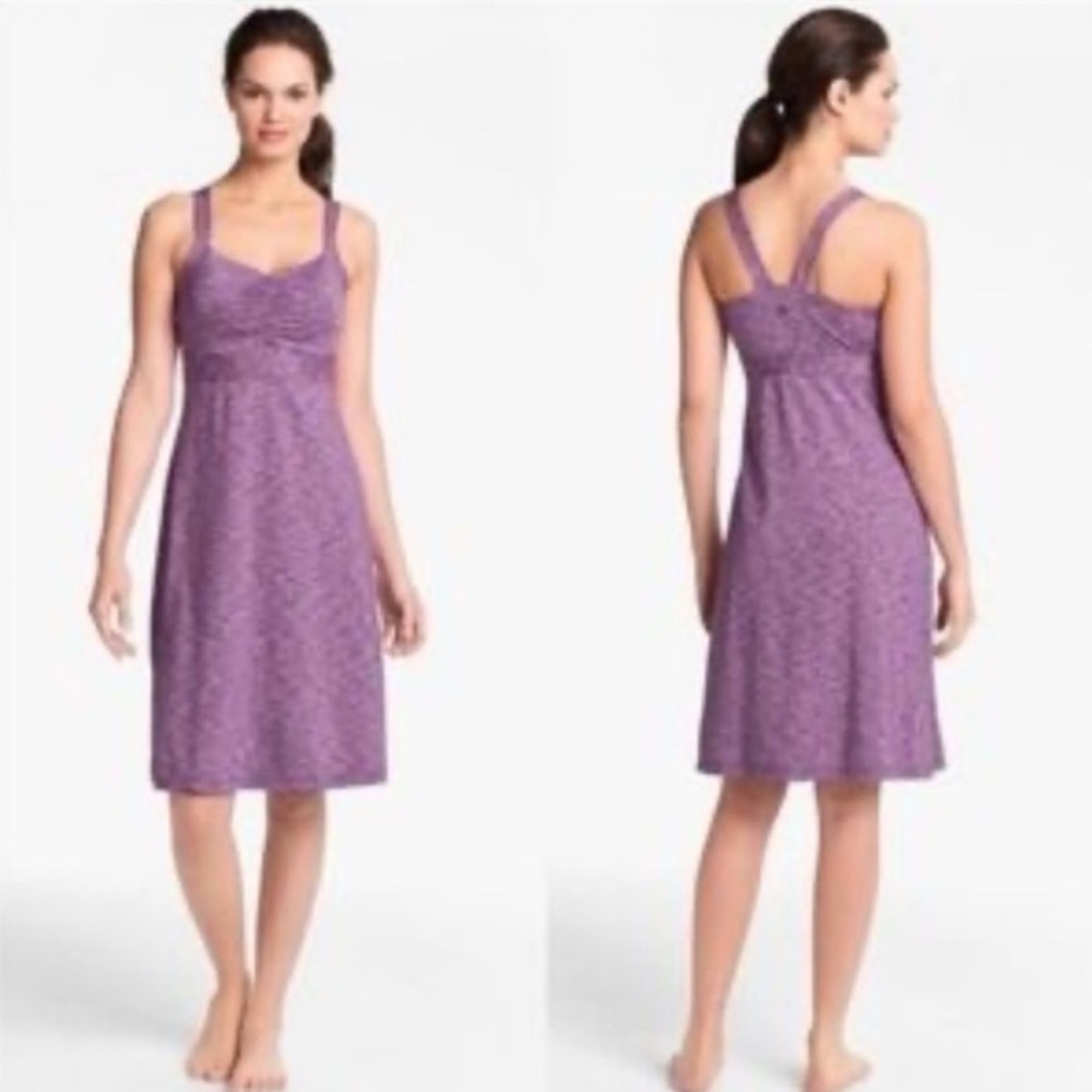 Prana Amaya spacedye dress summer light Racerback mini